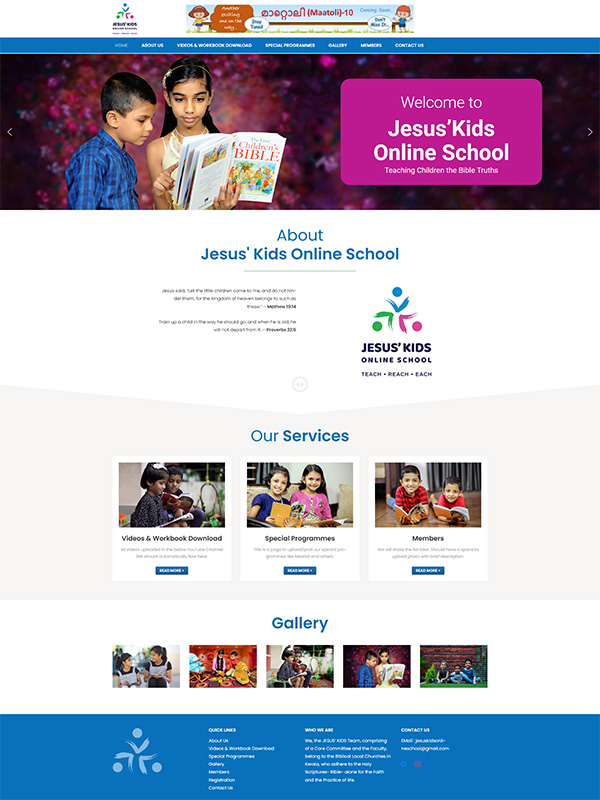 JESUS’ KIDS MINISTRIES